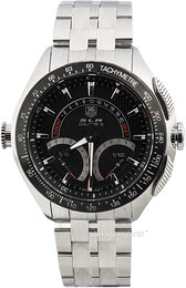 TAG Heuer SLR Calibre S Laptimer 1/100Th Electro-Mechanical Chronograph CAG7010.BA0254