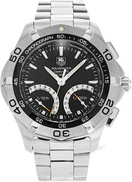 TAG Heuer Aquaracer Calibre S 1/100Th Sec Electro-Mechanical Chronograph CAF7010.BA0815